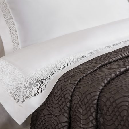 Lenjerie de pat matrimonială Luxury Embroidery Dalian - Imagine 3