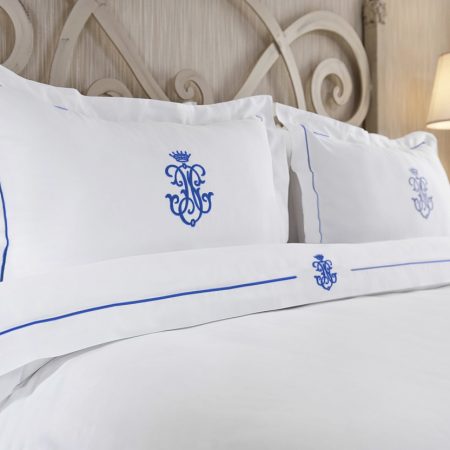 Lenjerie de pat matrimonială Luxury Embroidery San Damièn Collection - Yani Arma (6 piese) - Imagine 7