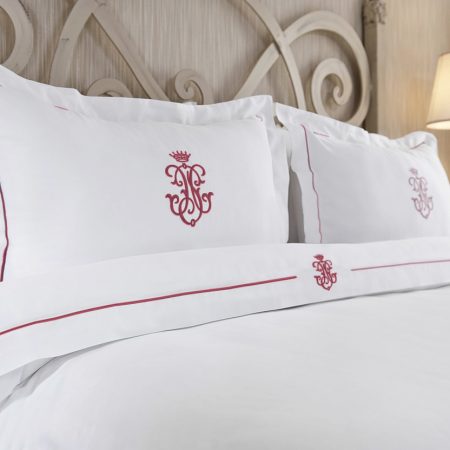 Lenjerie de pat matrimonială Luxury Embroidery San Damièn Collection - Yani Arma (6 piese) - Imagine 9
