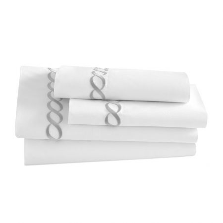 Lenjerie de pat matrimoniala Cable Luxury Embroidery (6 piese) - Imagine 3
