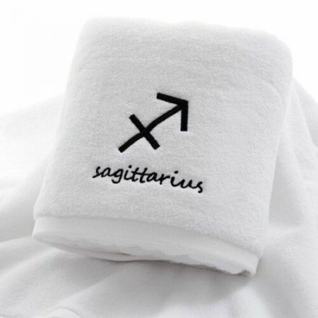Set 4 Prosoape de Baie Astrology LUX 650gr/mp Extra SOFT- Alb - Imagine 10