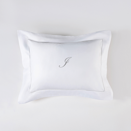 Set 2 Fețe de pernă Luxury Embroidery 50x70cm Chain Personal cu Monogramă - Imagine 16