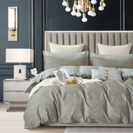 Lenjerie de pat Dreamscape Delights 100% bumbac satinat - Lenjerii colorate