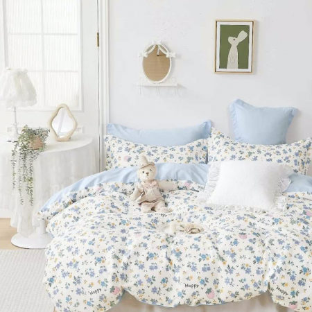 Lenjerie de pat Heavenly Haven 100% bumbac satinat - Lenjerii colorate