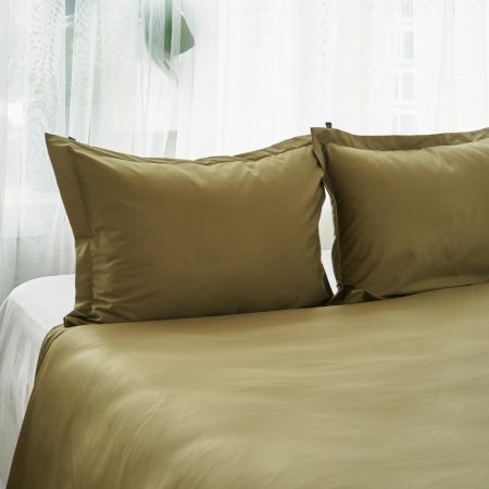 Lenjerie de pat Satin Moss 100% bumbac, densitate 300TC - Premium - Imagine 3