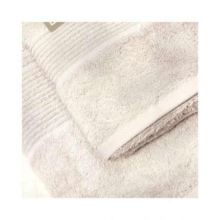 Set 2 Prosoape de Baie BAMBOO 600gr/mp Extra SOFT - Orchid - Imagine 2