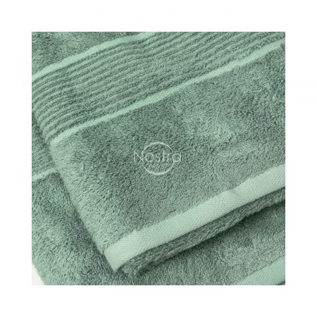 Set 2 Prosoape de Baie BAMBOO 600gr/mp Extra SOFT - Dusty Green - Imagine 2