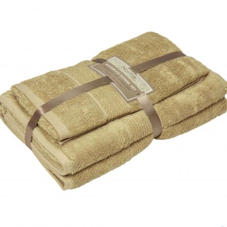 Set 2 Prosoape de Baie BAMBOO 600gr/mp Extra SOFT - Rose - Prosoape colorate