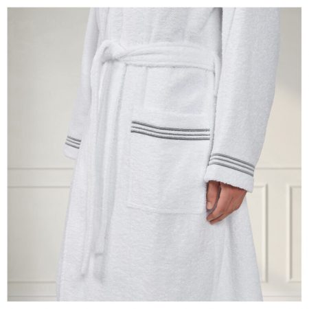 Halat de baie Triple SHAWL Collar Collection  - LUX - Imagine 3